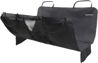 Honden Stoelhoes - Autostoelhoes Hond - Auto Reiscomfort - Waterdicht Ademend Gaas - 68.58 x 39.37 cm - Basalt Grijs
