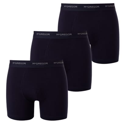 McGregor - Heren Onderbroeken 3-Pack Boxers - Blauw - Maat L