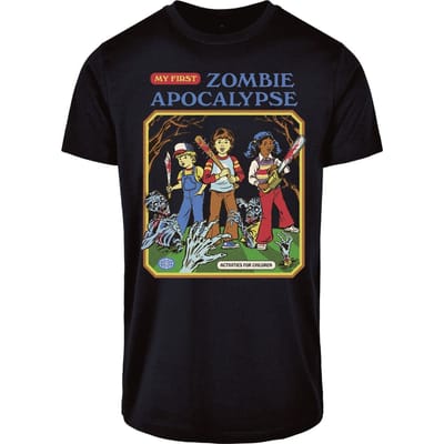 Steven Rhodes - Fun T-shirt - My First Zombie Apocalypse - M tot 4XL - voor Mannen - zwart