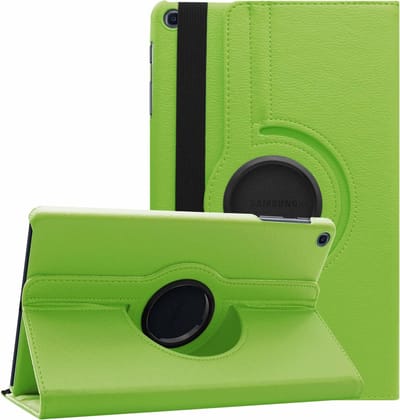 Hoesje Geschikt Voor Samsung Galaxy Tab A 10.1 hoes Groen - Galaxy Tab A 2019 hoes draaibare cover Hoesje voor de Hoesje Geschikt Voor Samsung Galaxy Tablet A 10.1