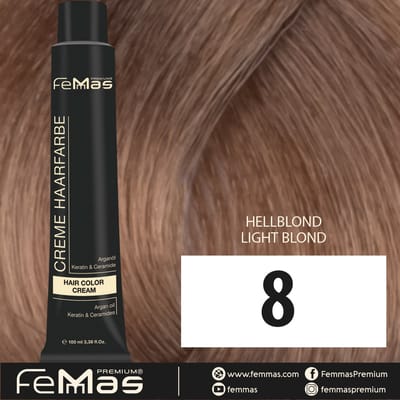 Femmas (8) - Haarverf - Lichtblond 100ml