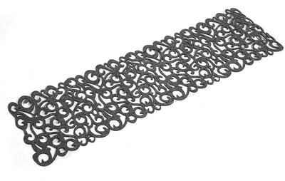 Dailygoods- Tafelloper - Vilten Tafelkleed - Rechthoekig - Decoratie - Bloemmotief - Bescherming tegen krassen - Geschikt voor dagelijks gebruik