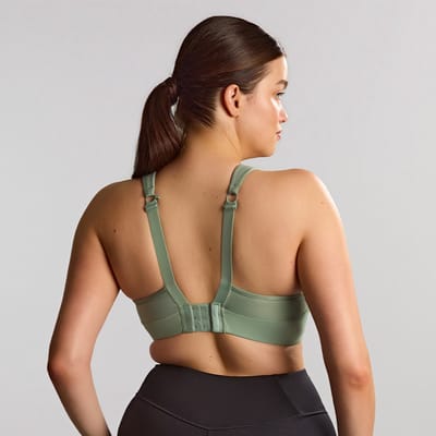 Panache - Sculptresse Thrive Niet Voorgevormde Sport BH - Pale Green - 75G