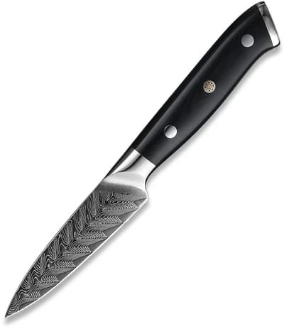 Mastersøn Damascus Schilmes - Japans Mes - Paring - 9.5 CM
