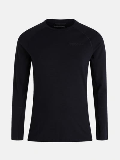 PEAK PERFORMANCE MEN'S MAGIC CREW Black-S