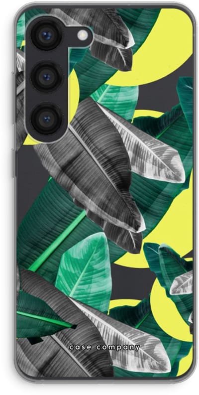 Hoesje geschikt voor Samsung Galaxy S23 hoesje - Fantasie jungle - Soft Cover Telefoonhoesje - Bescherming aan alle Kanten en Schermrand