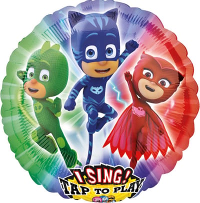 PJ Masks ballon met geluid - Feestdecoratievoorwerp