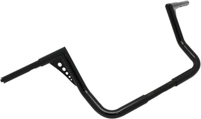 Motorfiets Stuur - Ape Hangers Stuurstangen - Comfortabel Rijden - Ergonomisch Ontwerp - 12 inch Rise - Zwart