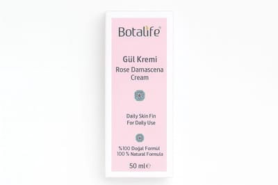 Botalife - Rozencrème-Handcrème- Dagcrème-Gezichtscrème-Lichaamscrème-Rozencrème met rozenolie - %100 Puur en Natuurlijk-50 ml