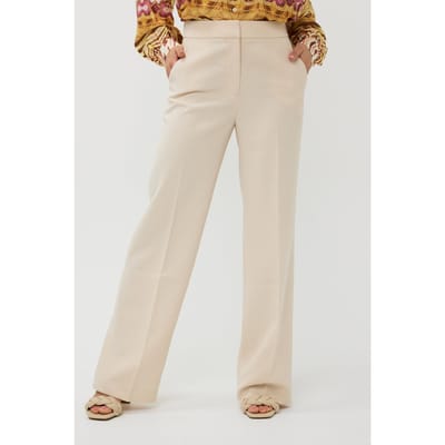 EsQualo Trousers Straight Basic Sand Größe: 36 | Stoffhosen Outlet | Damen | Braun