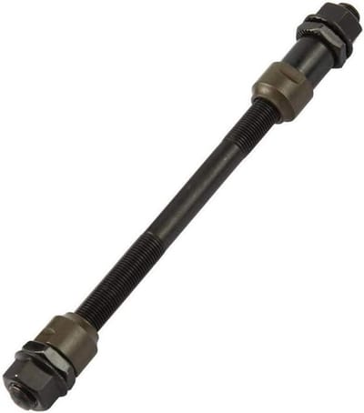 Fietswiel Assen - Achteras Wiel - Fiets Reparatie - Duurzame Constructie - 2 stuks - Zwart