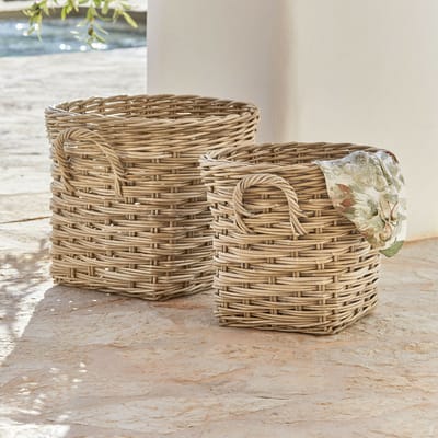 LOBERON Mand set van 2 Melari bruin