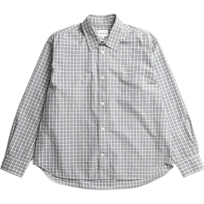 Oversized geruite shirt Norse Projects Falster