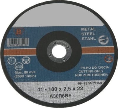 Metalen doorslijpschijf 230X2,5mm