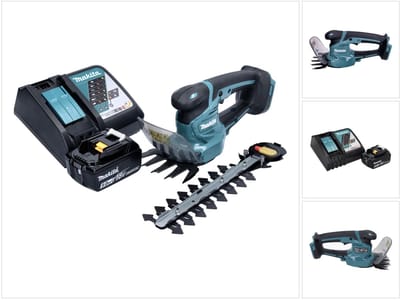 Makita DUM 111 RTX accugrasschaar heggenschaar 18 V + 1x oplaadbare accu 5.0 Ah + lader