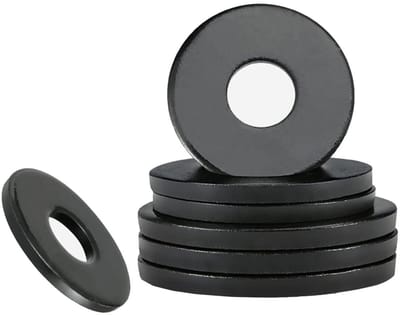 Dailygoods- Sluitringen 20 Stuks - M10 x 20 mm - Koolstofstaal - Platte Afdichtringen - Voor Draadstang/Schroeven - Geschikt voor Binnen/Buiten