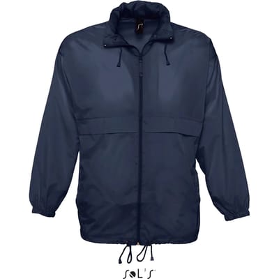 SOL'S Unisex Windbreaker Surf Jacket L889 - Navy - M