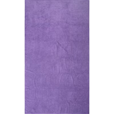 Mountain Warehouse Reuze microhanddoek (Donkerpaars)