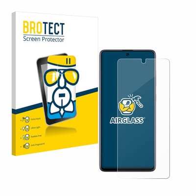Screenprotector voor Samsung Galaxy A71 Beschermglas transparant