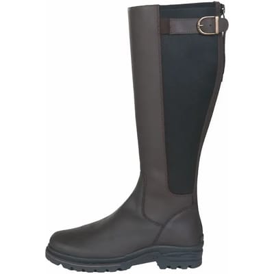 Leren winterlaarzen voor dames HKM Glasgow Style