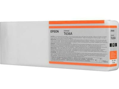 Epson T636A inktcartridge oranje hoge capaciteit (origineel)