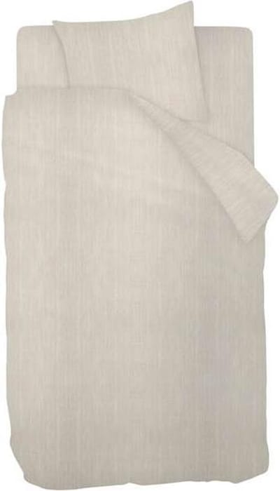 Snoozing Brigitte - Dekbedovertrek - Eenpersoons - 140x200220 cm + 1 kussensloop 60x70 cm - Beige