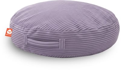 Whoober Ibiza – Ronde Zitzak – Paars dik ribfluweel – Comfortabel & Duurzaam