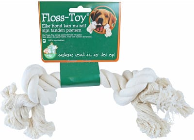 Flosstouw Wit Middel 17 cm