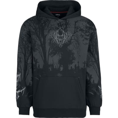 Gothicana by EMP - Gothic Trui met capuchon - Eternal Allure - S tot XXL - voor Mannen - zwart