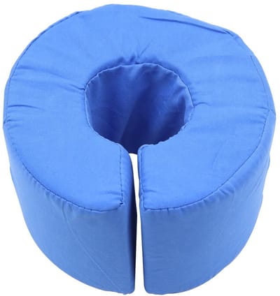 Voethoogte Kussen - Handsteun Kussen - Hielbeschermers - Voetpad voor Drukzweren - Voetsteun Kussen - Kniekussen voor Rust - Enkels - Hielpijnverlichting (Blauw)