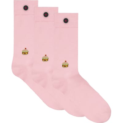 A-DAM  3-pack Casual Socks Don Pink Size: 36-40 | Underwear Outlet | Unisex | Roze