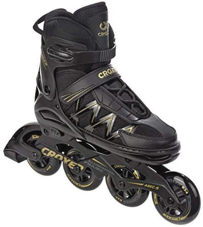 Verstelbare Inline Skates voor volwassenen (maat 42-45, inlegzool 27.5-29.5 cm)