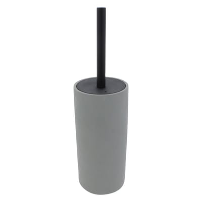 Differnz Wc-borstel Met Houder Jukon - Beton/polyresin - Grijs