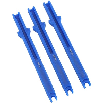 3 Stuks Kabelstekker Loskoppeltool 3D Geprint Efficiënt Plastic Kabel Demontage- en Montagetool voor blue