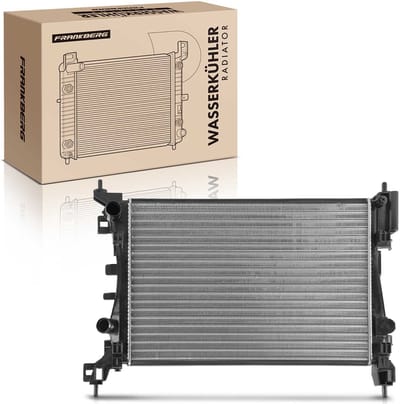 Frankberg 1x Radiator Waterkoeler Motorkoeler voor Opel