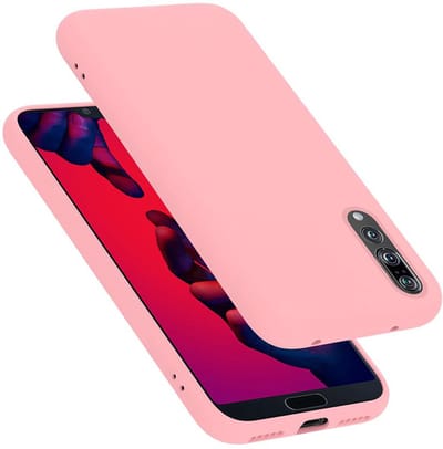 Cadorabo Hoesje geschikt voor Huawei P20 PRO / P20 PLUS in LIQUID ROZE - Beschermhoes gemaakt van flexibel TPU silicone Case Cover