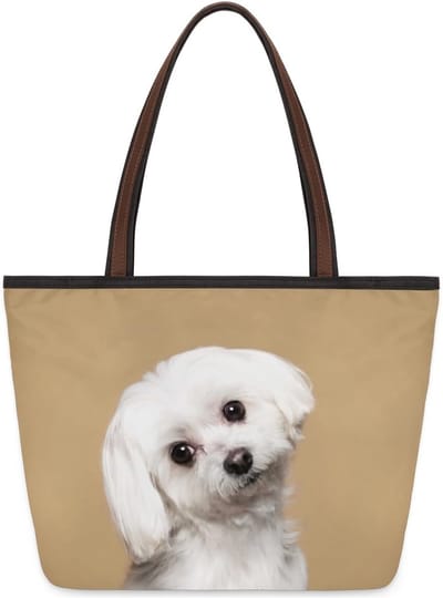 Dieren Hond Tas - Grote Handtas Schoudertas - Dagelijks Gebruik - Duurzaam Polyester Materiaal