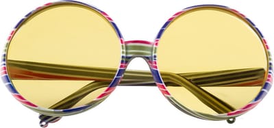 Boland - Partybril Tammy Multi - Volwassenen - 60's & 70's - Hippies & Flower Power - 60's & 70's - Hippie & Flower Power