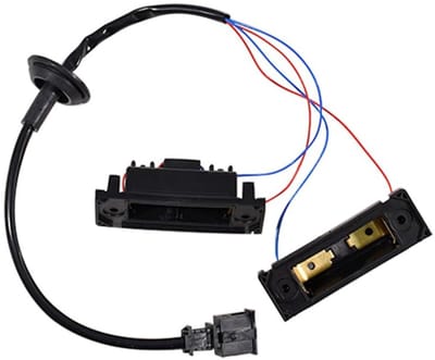 Nummerplaatverlichting voor VW Caddy III IV T5 T6 - Geschikt voor 7H0827740 - LED, Waterdicht, Eenvoudige Installatie