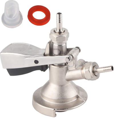 Dailygoody - Type Keg Coupler - Bierdispenser - Veilig en betrouwbaar - 17 x 14 cm - Tapkoppeling - Geschikt voor Bar, Pub, Restaurant, Hotel