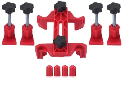 Dailygoody - Auto Tandwiel Vergrendeling - Timing Tool Kit - Compact Ontwerp - Dual Cam Klem - Geschikt voor bovenliggende nokkenmotoren - 9 stuks