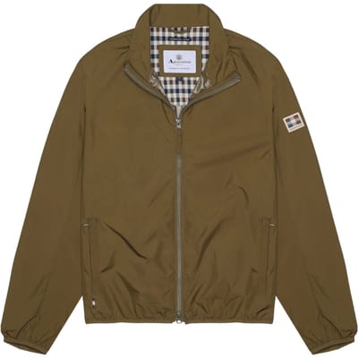 Aquascutum Active Rlg Windbreaker Army Green Jacket