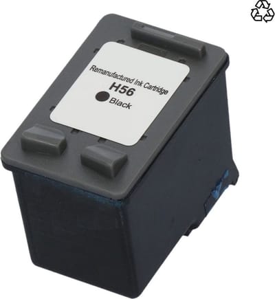 Huismerk geschikt voor HP 56 XL Inktcartridge - Zwart - Geschikt voor PSC 2105 - 2110 - 2175 - 2110 - OfficeJet 4212 - 4215 - 4255 - 5150 - Photosmart 7260 - 7960 - C6656AE