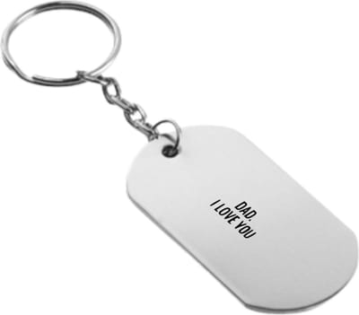 Akyol - dad i love you sleutelhanger - Papa - de liefste vader - vaderdag cadeautjes - vaderdag - cadeau - verjaardagscadeau - verjaardag - kado - geschenk - gift - vader artikelen - 54 x 29mm