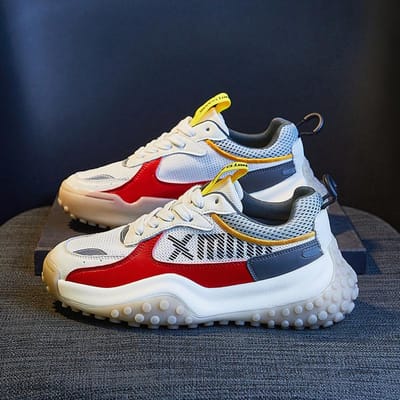 Daddyschoenen Dames Trendy Lente Nieuwe Damesschoenen Dunne Sectie Ademende Mesh Schoenen Alles-passende Casual Sportschoenen 40 gray
