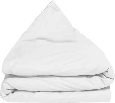Yumeko kinderdekbedovertrek percal katoen wit 100x135 - Bio, eco & fairtrade