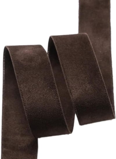 Dubbelzijdig Fluwelen Decoratielint voor Cadeaus, Knutselprojecten en Haaraccessoires - Bruin, 1.5"x50 yards - Perfect voor Verjaardagen en Bruiloften