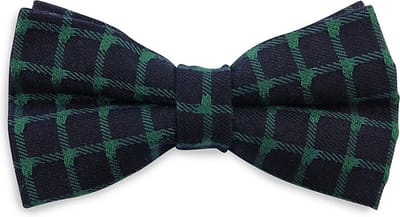 We Love Ties - Strikken - Strik Cosy Cotton groen - marineblauw / groen
