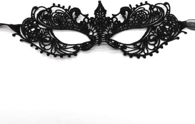Dailygoods- Maskerade-masker sexy kant - Venetiaans masker - Carnaval - Kostuumfeest - Cosplay - Afmetingen 23 cm x 8 cm - Feestmasker