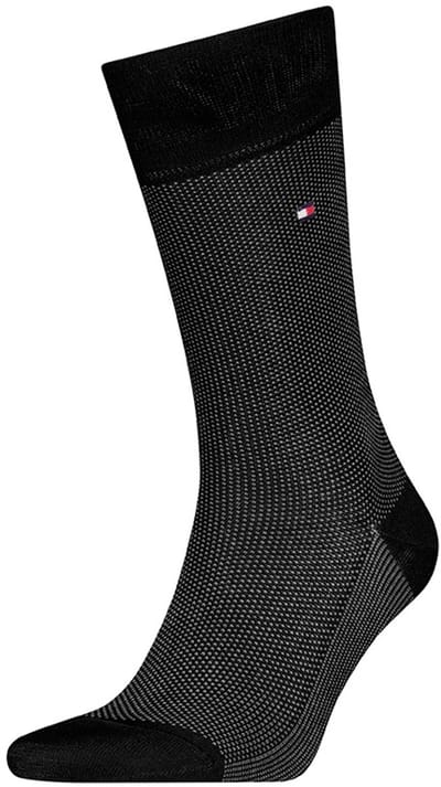 Tommy Hilfiger heren sokken premium birdseye zwart
